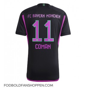 Bayern Munich Kingsley Coman #11 Udebanetrøje 2023-24 Kortærmet